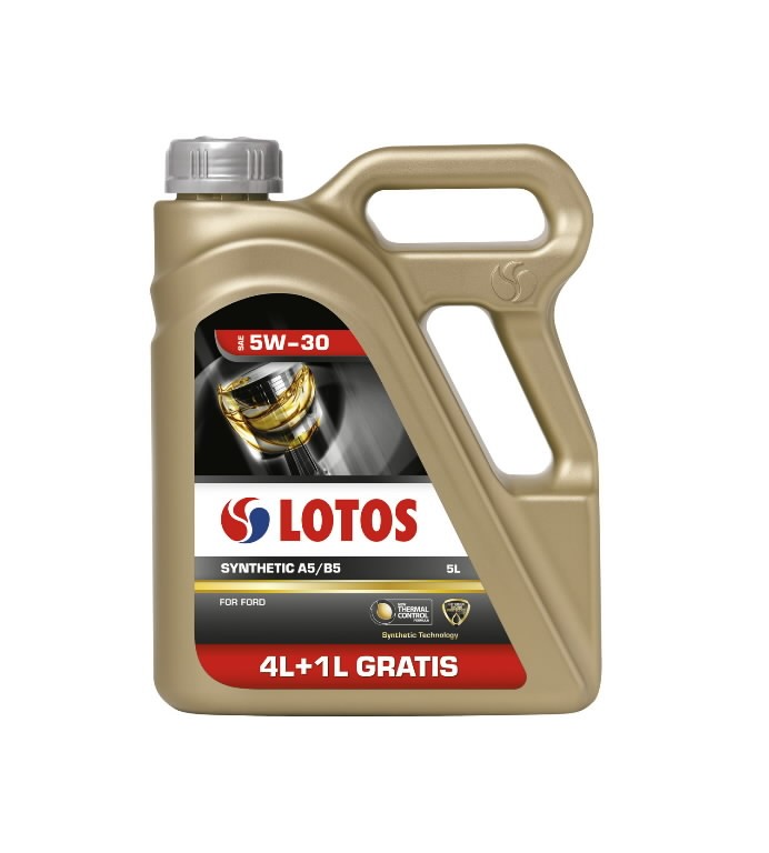 Motoreļļa LOTOS SYNTHETIC A5/B5 5W30 4+1L