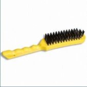 Plastic handle wire brush 4 rows (EN-8164) - EN-8164 salidzini kurpirkt cenas