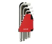 Hex key set 10 pc 2-12 mm (YT-0509) - YT-0509 salidzini kurpirkt cenas