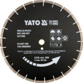 DIAMOND DISC FOR ASPHALT 350x3.2x25.4MM (YT-5992) - YT-5992 salidzini kurpirkt cenas