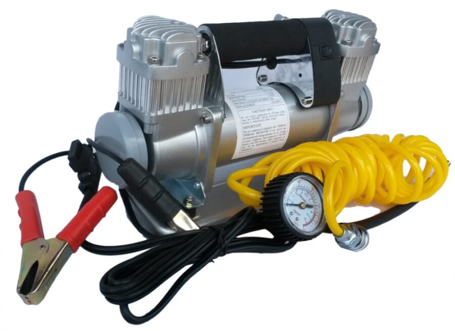 Air compressor | 2x40mm cylinders | DC12V | 150psi 150L / min (BST1015) - BST1015 salidzini kurpirkt cenas