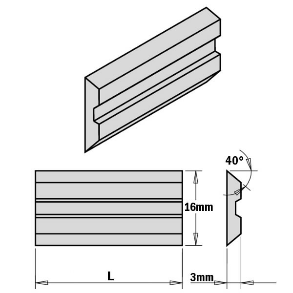 Ēveles asmeņu komplekts ´´CENTROLOCK´´ 2 gab.