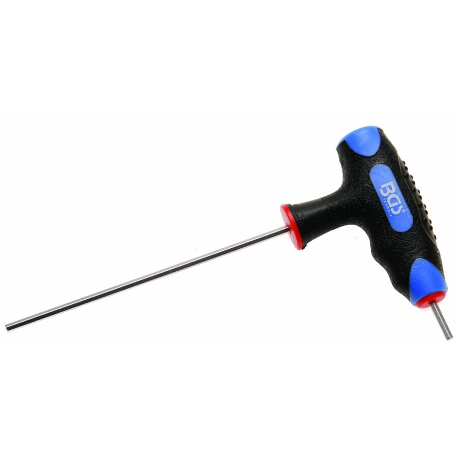 Screwdriver with T-Handle and side Blade | internal Hexagon 2 mm (4010-1) - 4010-1 salidzini kurpirkt cenas