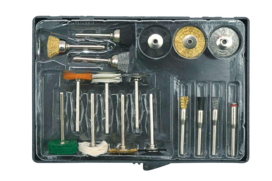 MINI GRINDER ACCESSORIES SET 17PCS (25411) - 25411 salidzini kurpirkt cenas