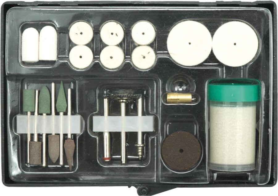 MINI GRINDER ACCESSORIES SET 22PCS (25412) - 25412 salidzini kurpirkt cenas