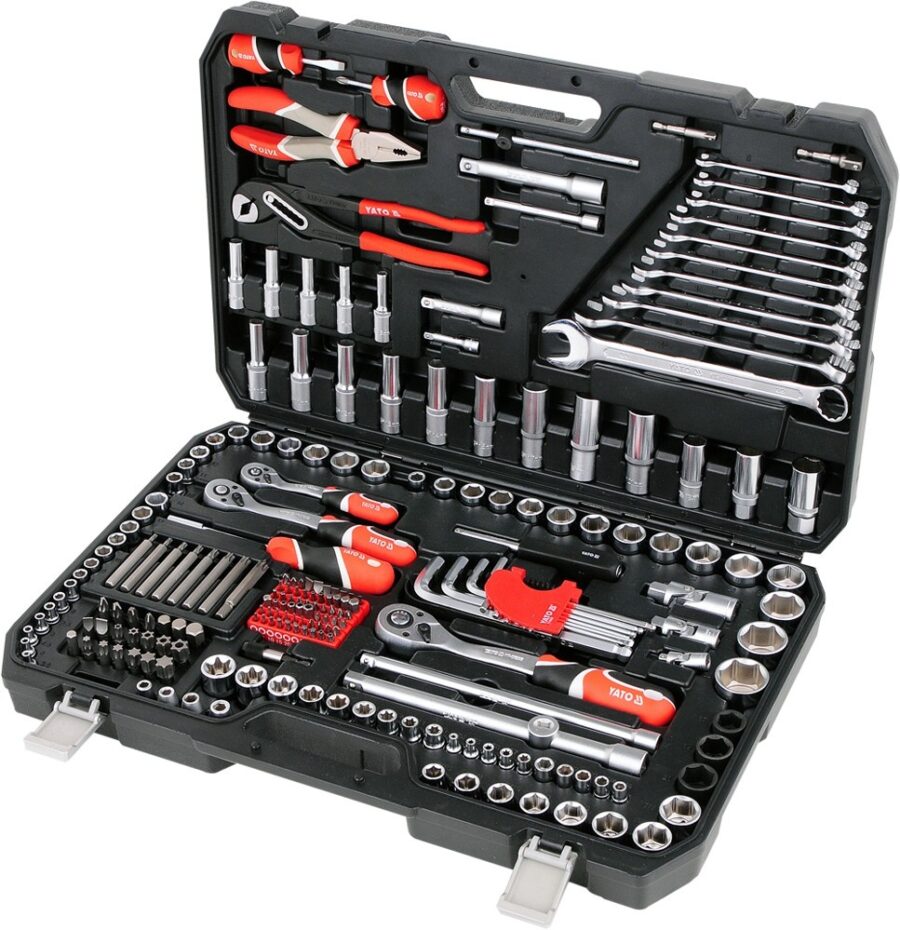 TOOL SET 1/2" 225pcs XXL (YT-38941) - YT-38941 salidzini kurpirkt cenas