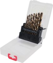 CO-HSS twist Drill Bit Set 19 pcs 1-10 mm (YT-41604) - YT-41604 salidzini kurpirkt cenas