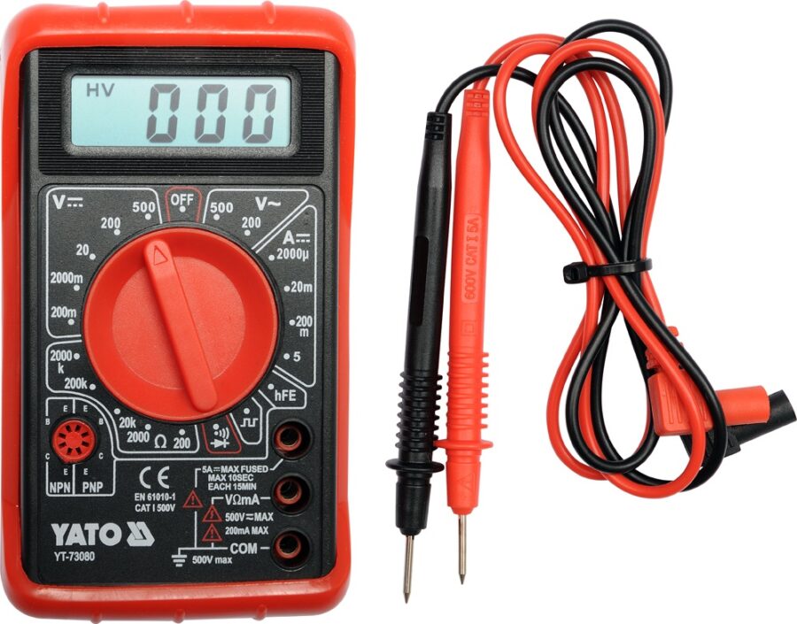 DIGITAL MULTIMETER (YT-73080) - YT-73080 salidzini kurpirkt cenas