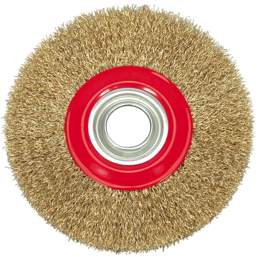 CIRCULAR BRUSH - CRIMPED WIRE  125MM (06978) - 6978 salidzini kurpirkt cenas