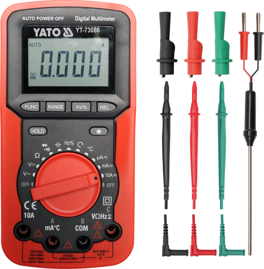 DIGITAL MULTIMETER (YT-73086) - YT-73086 salidzini kurpirkt cenas