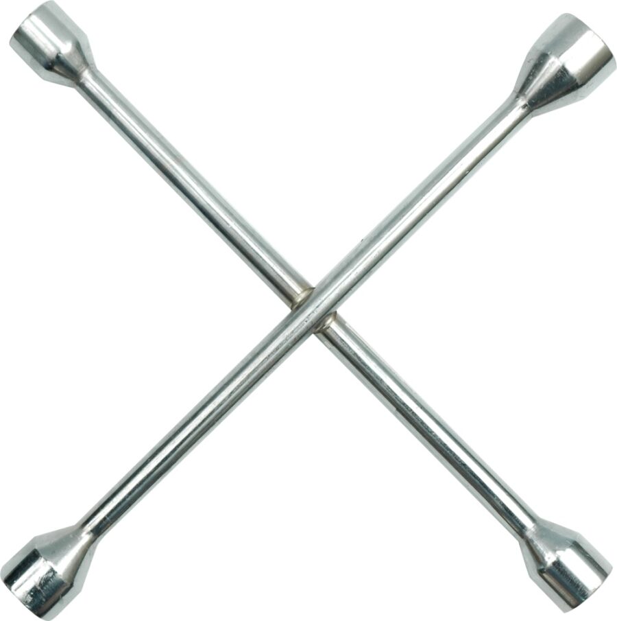 Four-Way Wheel Wrench for Cars 17x19x21x23 mm (57010) - 57010 salidzini kurpirkt cenas