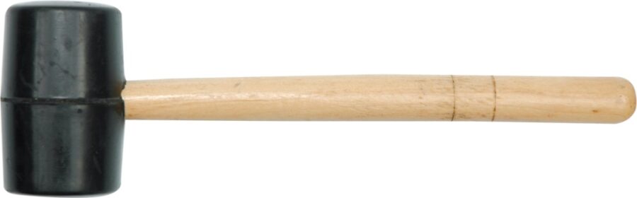 RUBBER MALLET WOODEN HANDLE (33900) - 33900 salidzini kurpirkt cenas