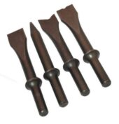 Air Hammer Chisel Set | 4 pcs. (PA-001) - PA-001 salidzini kurpirkt cenas