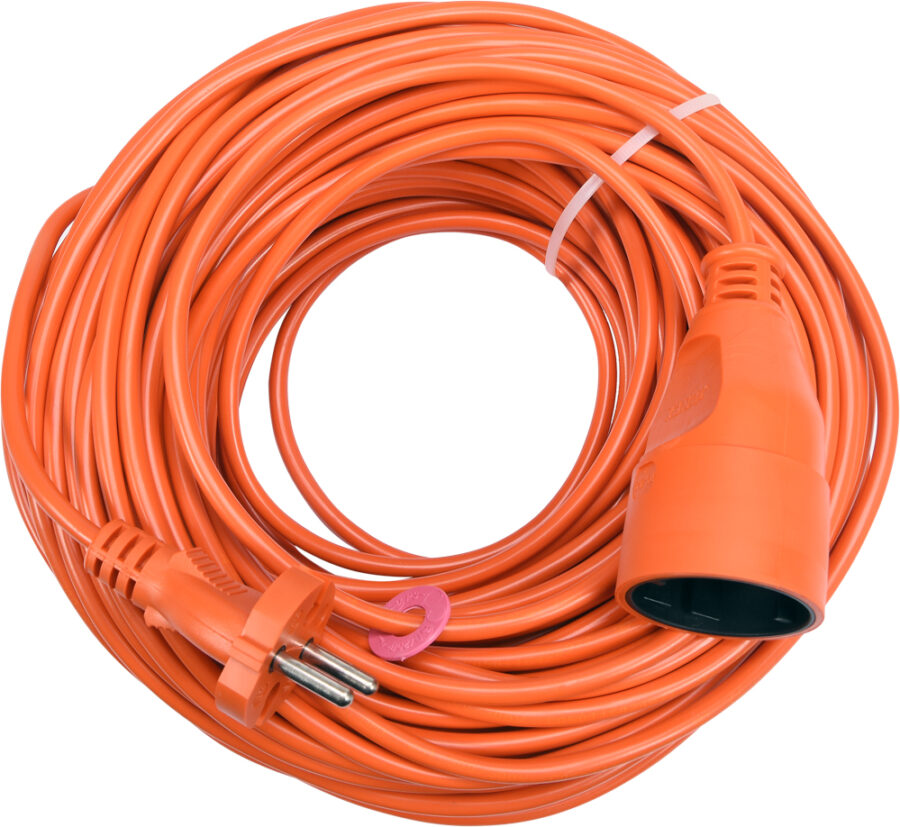 GARDEN EXTENSION CABLE 40M /ORANGE/ (82677) - 82677 salidzini kurpirkt cenas