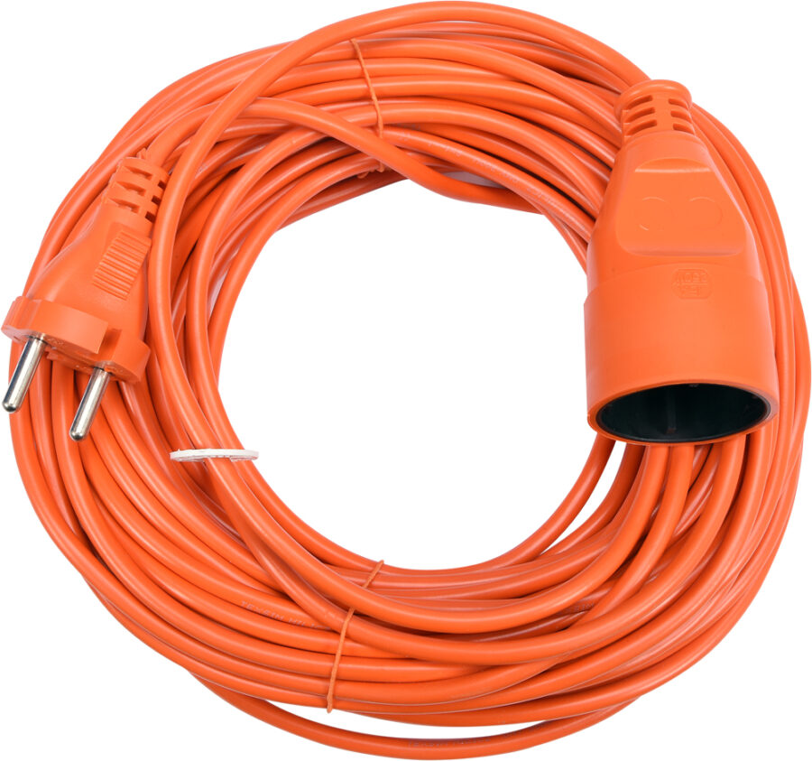 GARDEN EXTENSION CABLE 20M /ORANGE/ (82673) - 82673 salidzini kurpirkt cenas