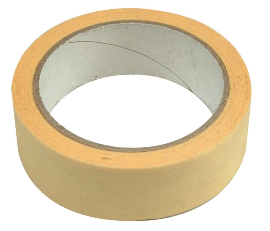 SELF-ADHESIVE PAPER TAPE 25MMx50M (75285) - 75285 salidzini kurpirkt cenas