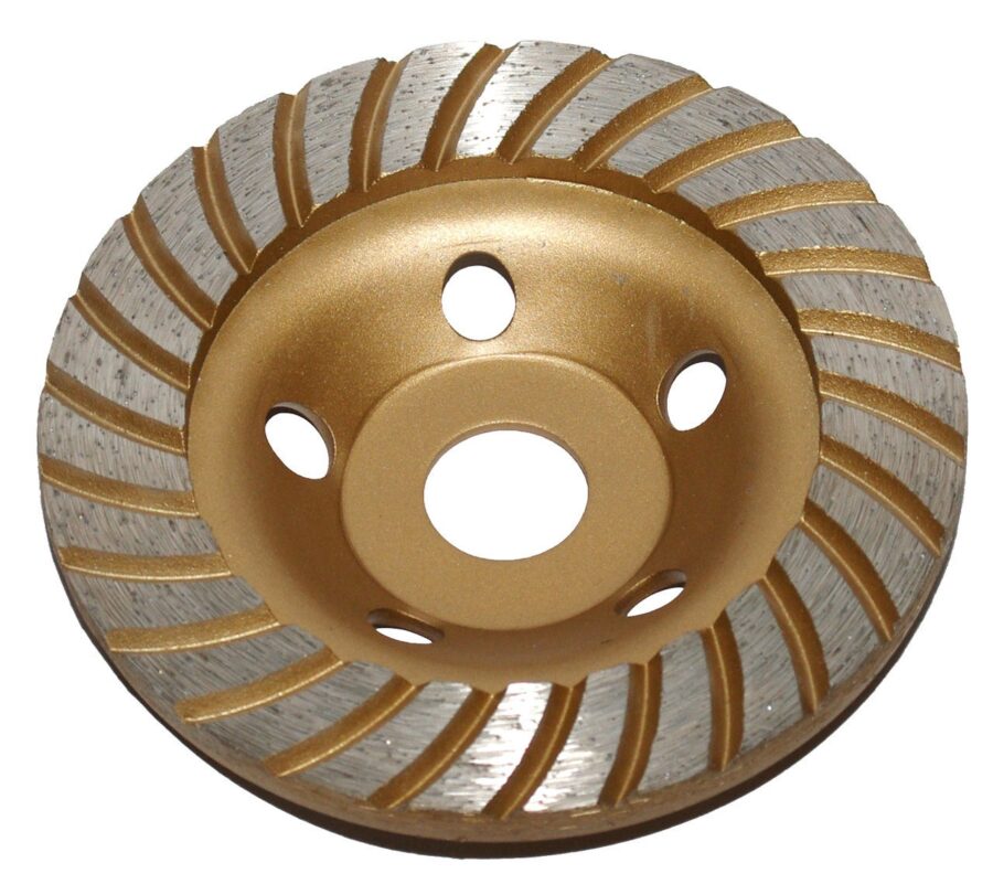 DIAMOND GRINDING CUP WHEEL 125x22.23MM turbo (DB0125B) - DB0125B salidzini kurpirkt cenas