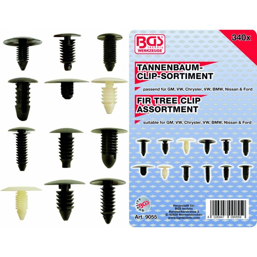 Fir Tree Clip Assortment for GM