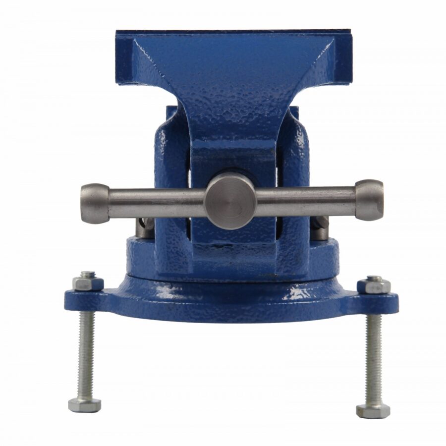 Bench Vice Swivel Base With Anvil | 100 mm (SK36037) - SK36037 salidzini kurpirkt cenas