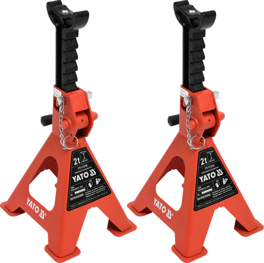 Jack Stands 2T 2PCS (YT-17310) - YT-17310 salidzini kurpirkt cenas