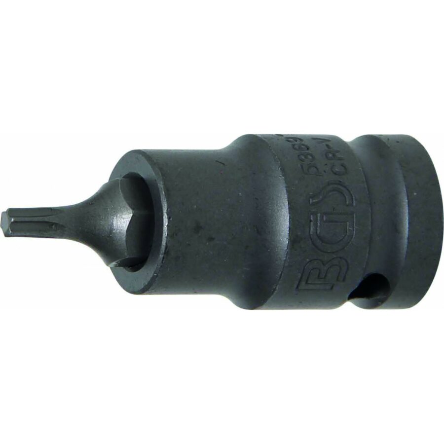 Impact Bit Socket | 12.5 mm (1/2") drive | T-Star (for Torx) T20 (5369) - 5369 salidzini kurpirkt cenas