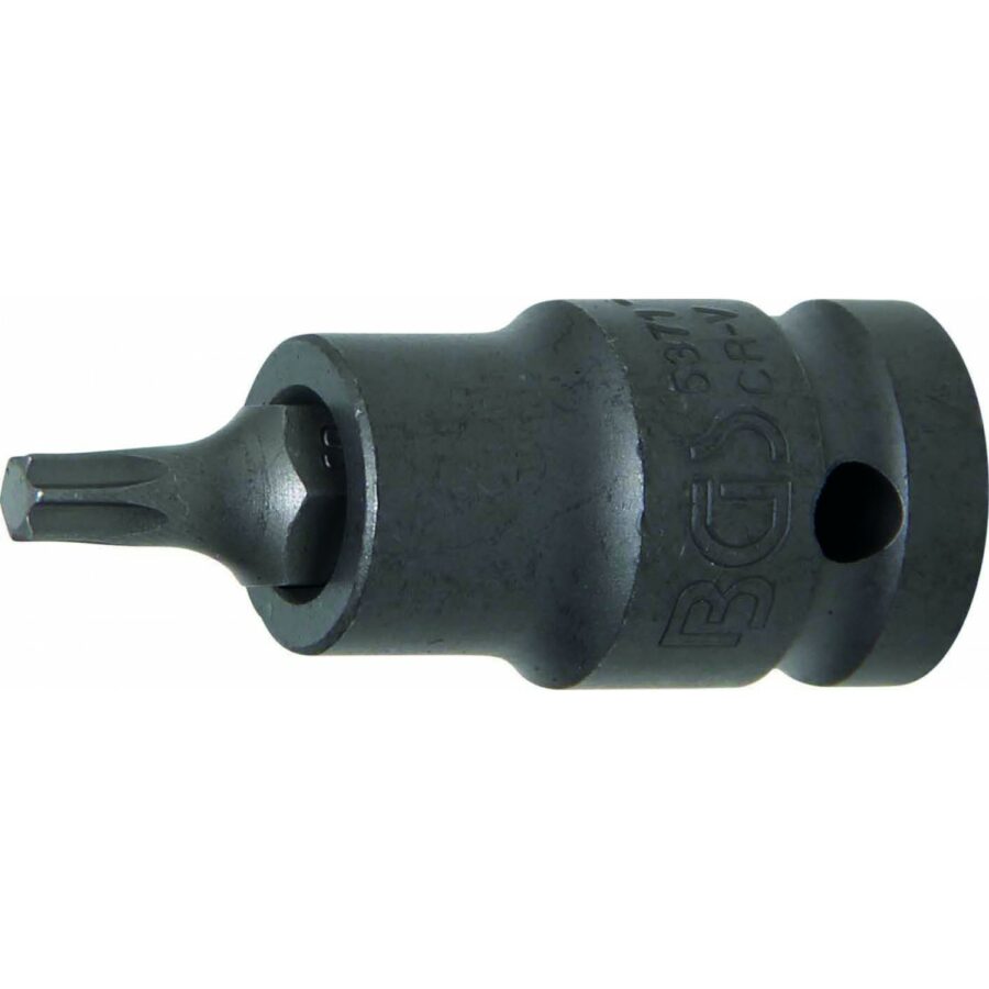 Impact Bit Socket | 12.5 mm (1/2") drive | T-Star (for Torx) T30 (5371) - 5371 salidzini kurpirkt cenas