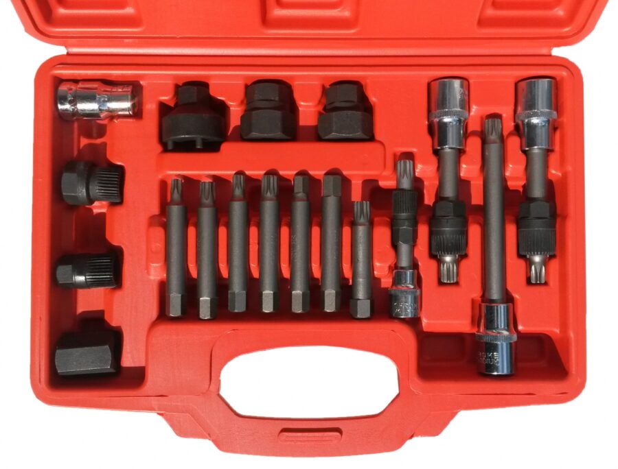 18PCS Alternator Puller Kit (XC8721) - XC8721 salidzini kurpirkt cenas