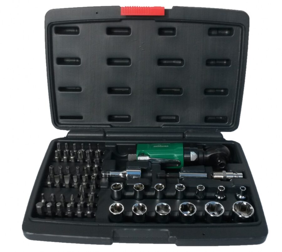 MINI AIR IMPACT RATCHET WRENCH KIT (3/8")  (PARW38KIT) - PARW38KIT salidzini kurpirkt cenas