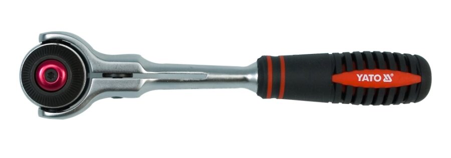 1/4" Reversible Ratchet with Spinning Head (YT-0720) - YT-0720 salidzini kurpirkt cenas