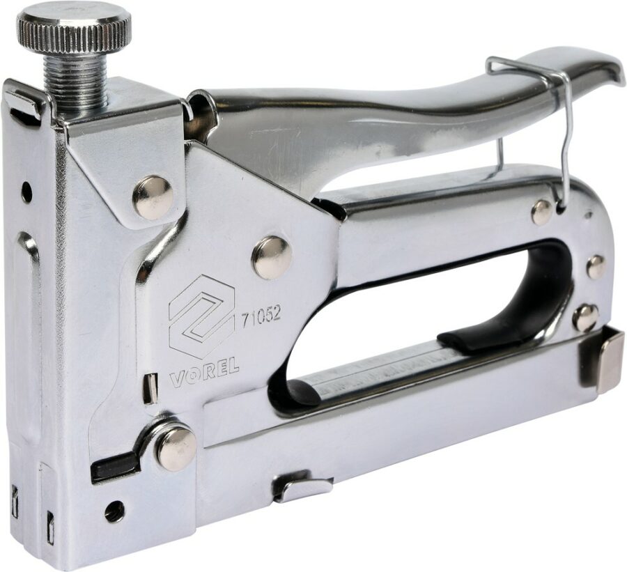 Staple Gun 4- 14 mm  with metal body (71052) - 71052 salidzini kurpirkt cenas