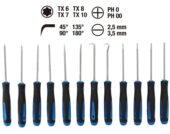 12pcs Precision Mechanic Screwdriver and Hook Set (SK8833) - SK8833 salidzini kurpirkt cenas