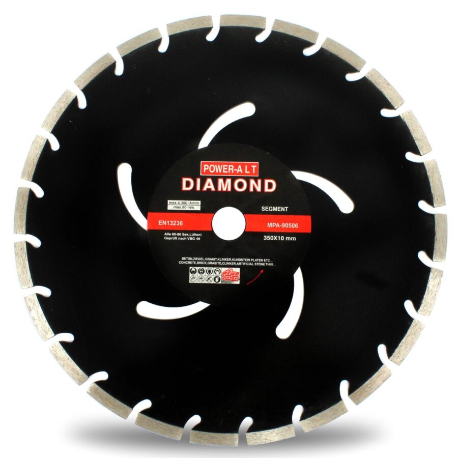 Diamond Blade Segmented 350 mm (PA0350) - PA0350 salidzini kurpirkt cenas