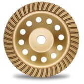 DIAMOND GRINDING CUP WHEEL 125x22.23MM turbo (DB0180B) - DB0180B salidzini kurpirkt cenas