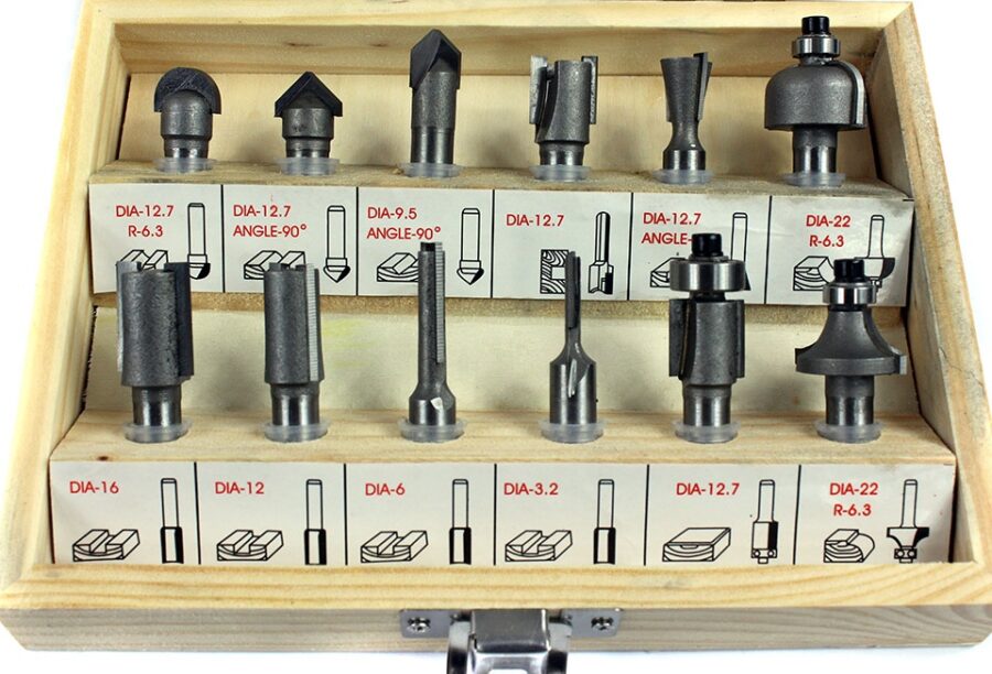 Forstner Bit Set | 12-piece (22549V) - 22549V salidzini kurpirkt cenas