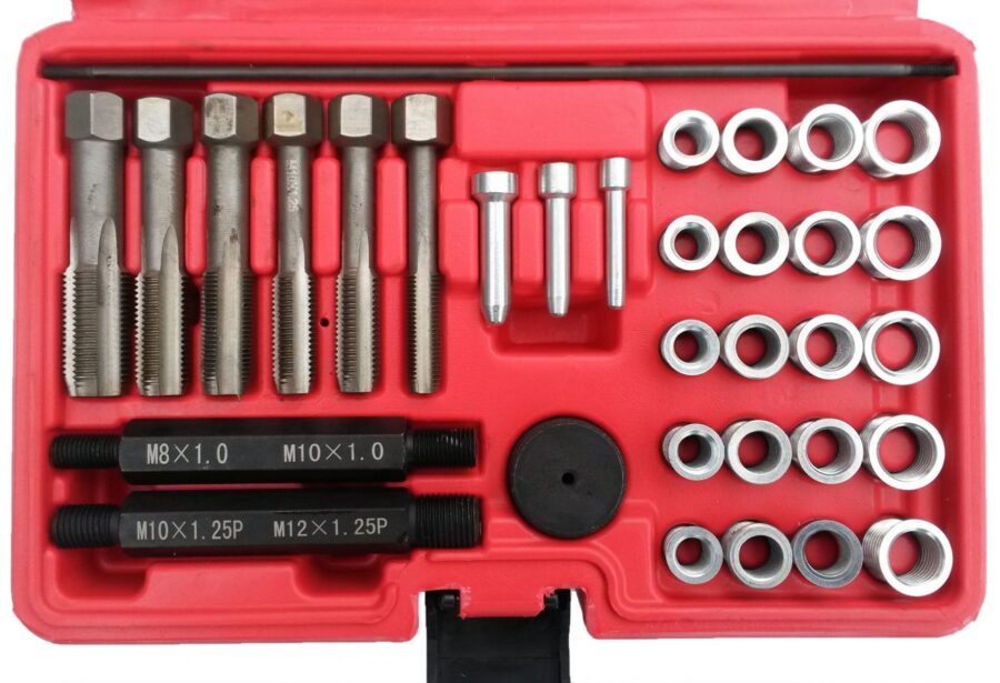 Glow Plug Thread Repair Set | 33 pcs.(GP033) - GP033 salidzini kurpirkt cenas