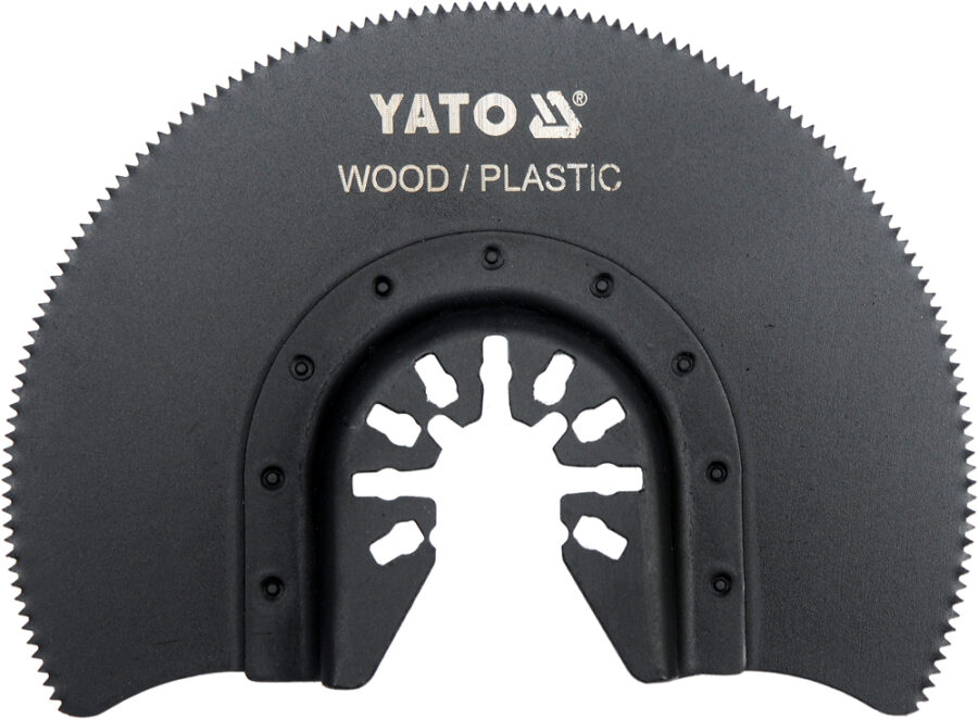 HALF-MOON SAW BLADE FOR OSCILLATING MULTITOOL HCS (YT-34681) - YT-34681 salidzini kurpirkt cenas