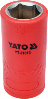 INSULATED HEXAGONAL SOCKET 13MM 3/8" VDE (YT-21013) - YT-21013 salidzini kurpirkt cenas