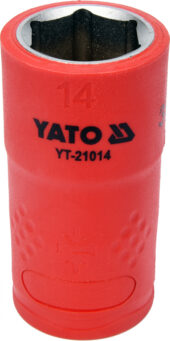 INSULATED HEXAGONAL SOCKET 14MM 3/8" VDE (YT-21014) - YT-21014 salidzini kurpirkt cenas