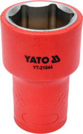 INSULATED HEXAGONAL SOCKET 24MM 1/2" VDE (YT-21044) - YT-21044 salidzini kurpirkt cenas