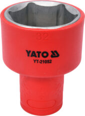 INSULATED HEXAGONAL SOCKET 32MM 1/2" VDE (YT-21052) - YT-21052 salidzini kurpirkt cenas