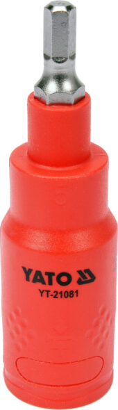 INSULATED STAR BIT SOCKET 5X75MM 3/8 VDE (YT-21081) - YT-21081 salidzini kurpirkt cenas