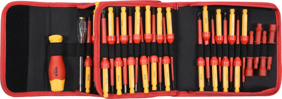 Insul. Change. Screwdriver Set 50Pcs VDE (YT-28293) - YT-28293 salidzini kurpirkt cenas