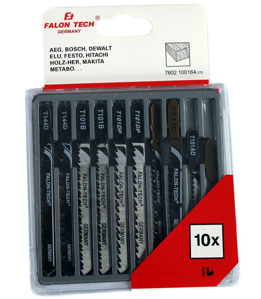 Jigsaw Saw Blade Set | 10-pc. (ES20410) - ES20410 salidzini kurpirkt cenas