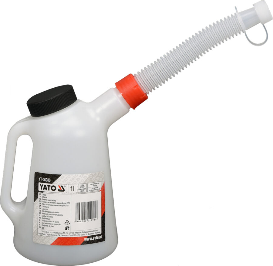 OIL JUG 1L (YT-06980) - YT-06980 salidzini kurpirkt cenas