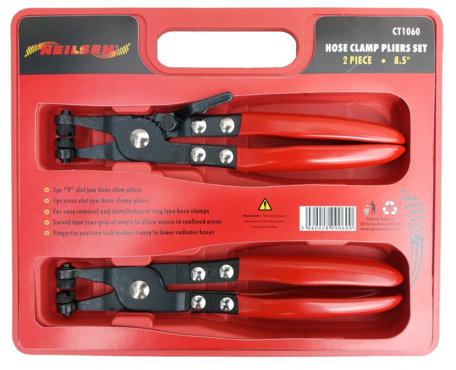 2pcs 8.5"circlip plier set (CT1060) - CT1060 salidzini kurpirkt cenas