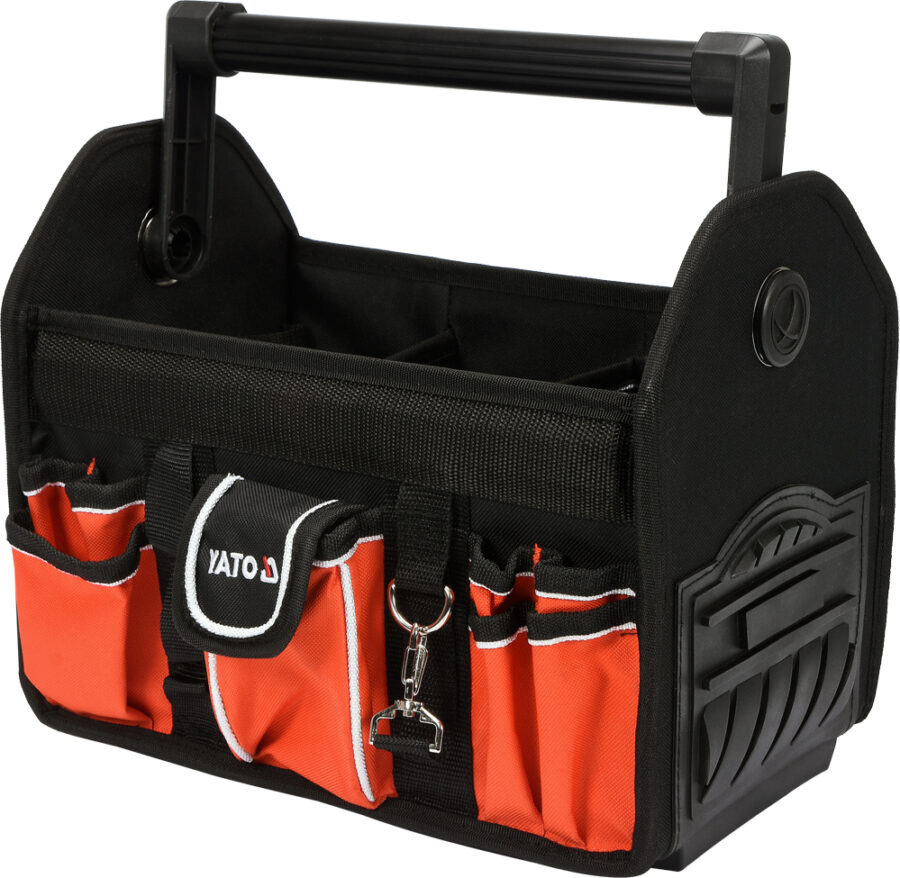 OPEN TOTE TOOL BAG 13" WITH ALU HANDLE (YT-74372) - YT-74372 salidzini kurpirkt cenas