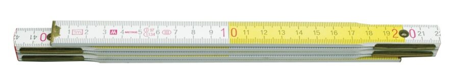 WOODEN FOLDABLE RULE 2Mx16MM