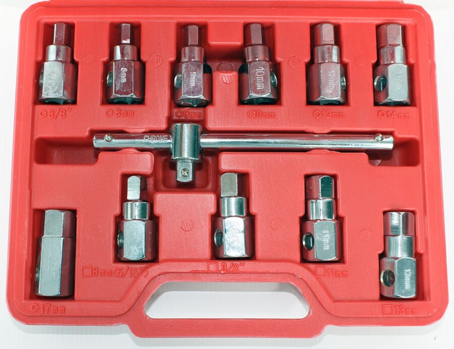 Quadrilatear and hexoil drainer | 12 pcs. (1017V) - 1017V salidzini kurpirkt cenas