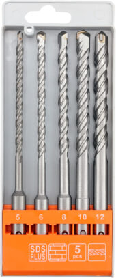 SDS S4 Drill Set 5PCS 5-12mm (23988) - 23988 salidzini kurpirkt cenas