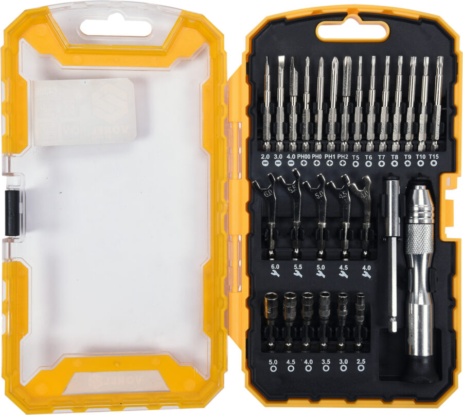 27PC PRECISION SOCKET & WRENCH SET (64386) - 64386 salidzini kurpirkt cenas